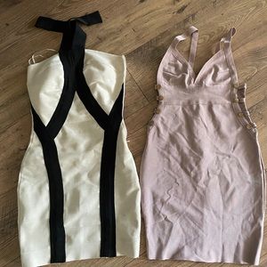 2 BandageDresses Measurement sz S